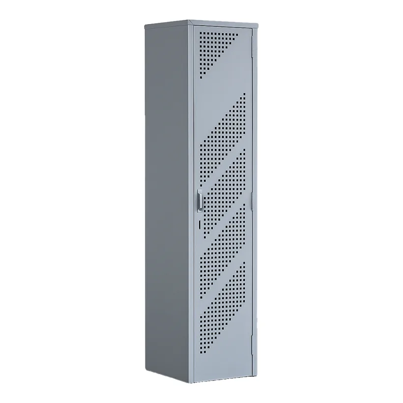 Locker 1 Puerta Perforado 1.80x38x37